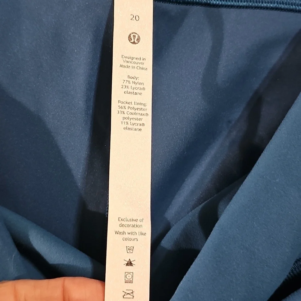 lululemon athletica‎ Leggings in Bright Blue 25 inch